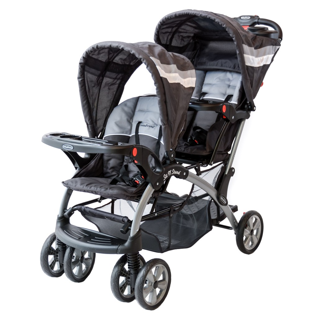 baby trend sit n' stand double double stroller review